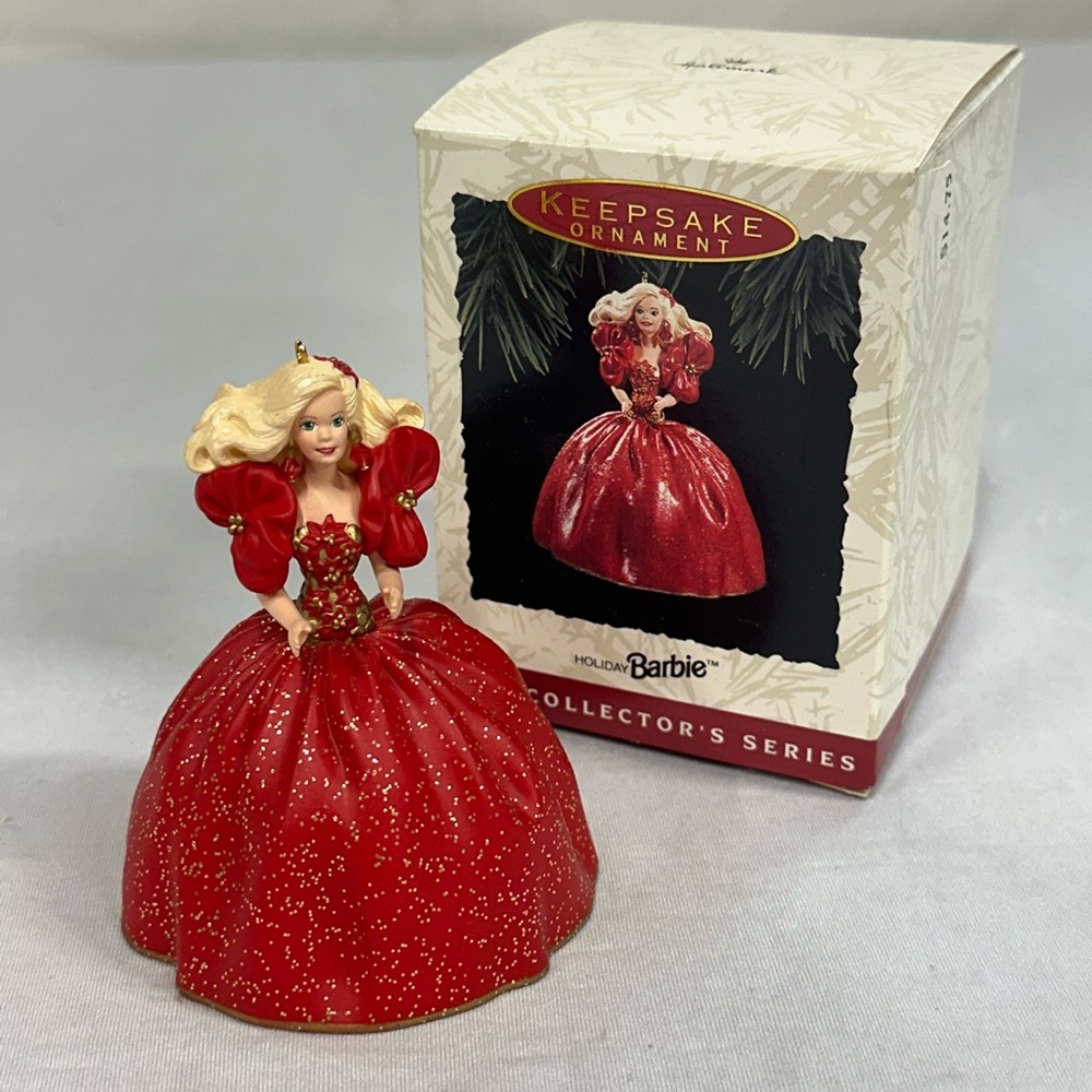 Vintage Hallmark Keepsake “Holiday Barbie, 1993” Ornament